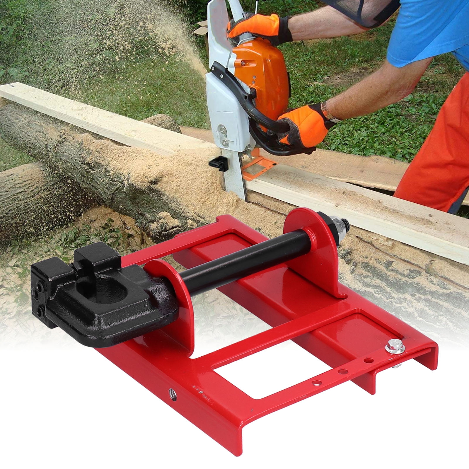 Timber Chainsaw Attachment, Cutting Guide Vertical Concise Lumber Cutting Guide Timber Milling