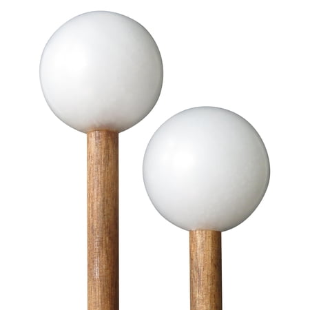 Timber Drum Company Hard Poly Mallets With Solid Hardwood Handles Birch Handles