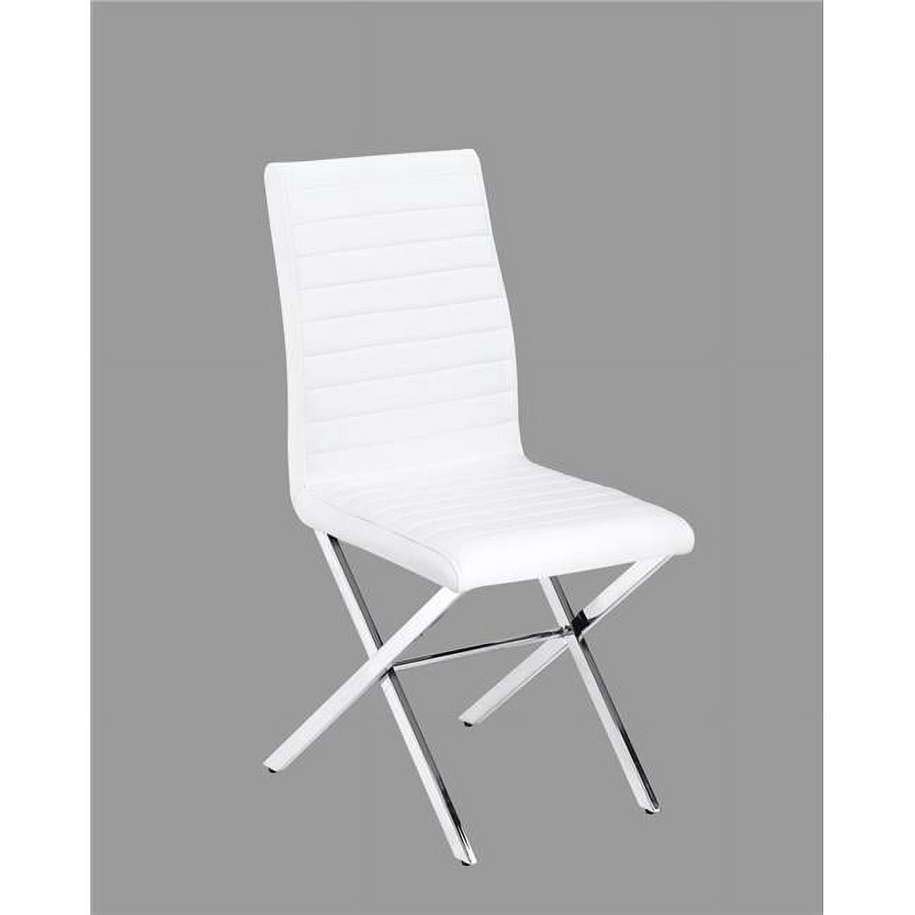 Timber Modern White Dining Chair Set of 2