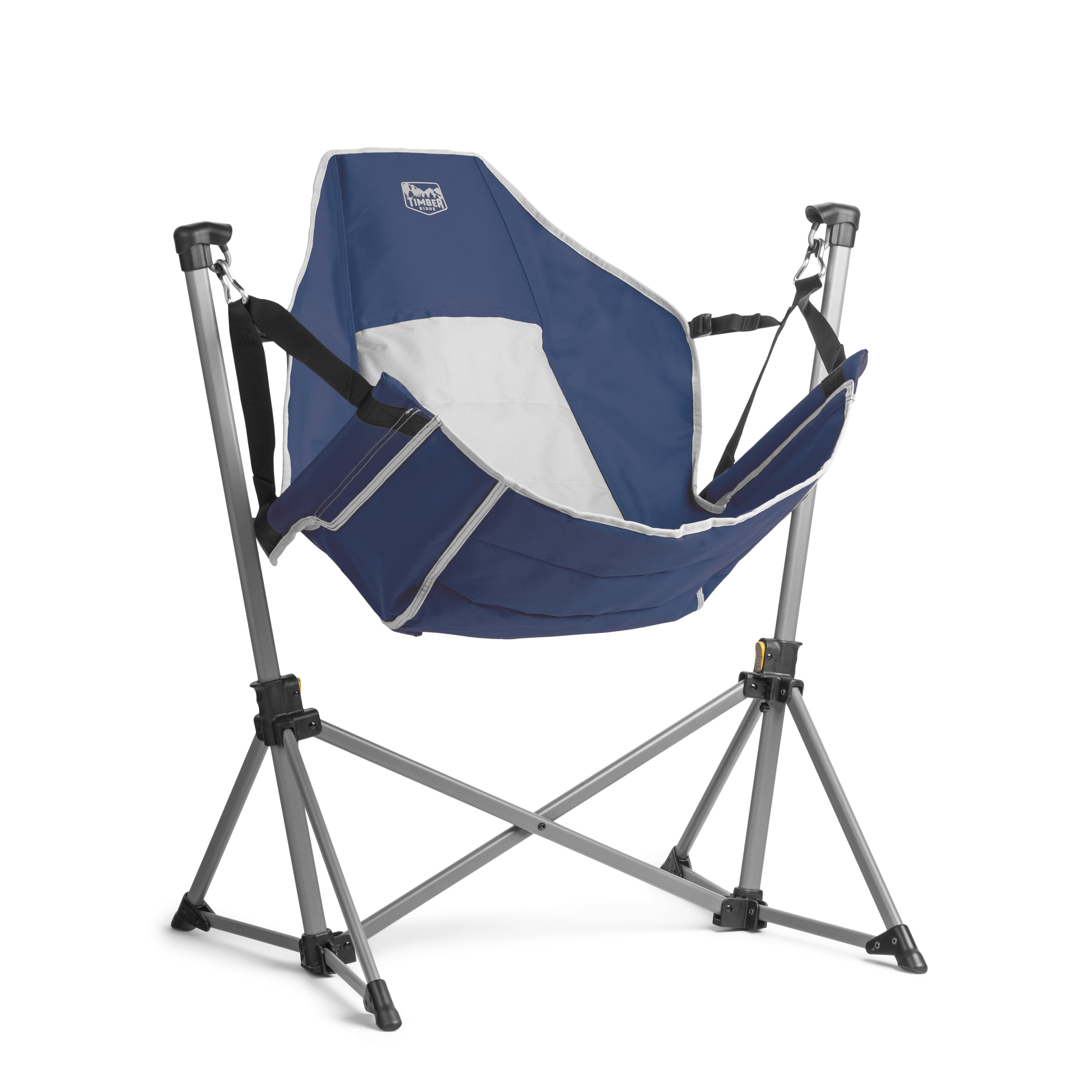 Timber Ridge Portable Hammock Chair with Carry Bag, Folding Outdoor Chair 300 lbs Capacity, Navy