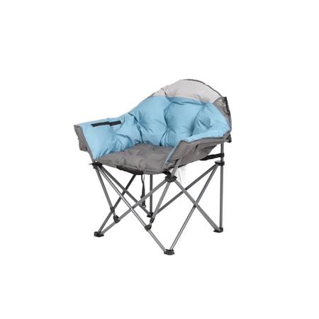 Timber Ridge Sequoia Club Camping Chair with Cupholder, Blue