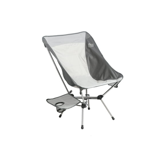 Timber Ridge Yew Backpack Camping Chair with Table, Gray