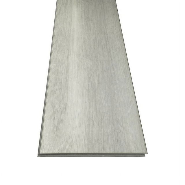 Timber Trail - Color Foggy Oak Luxury Vinyl Plank Sample - 9 in. x 8 in.
