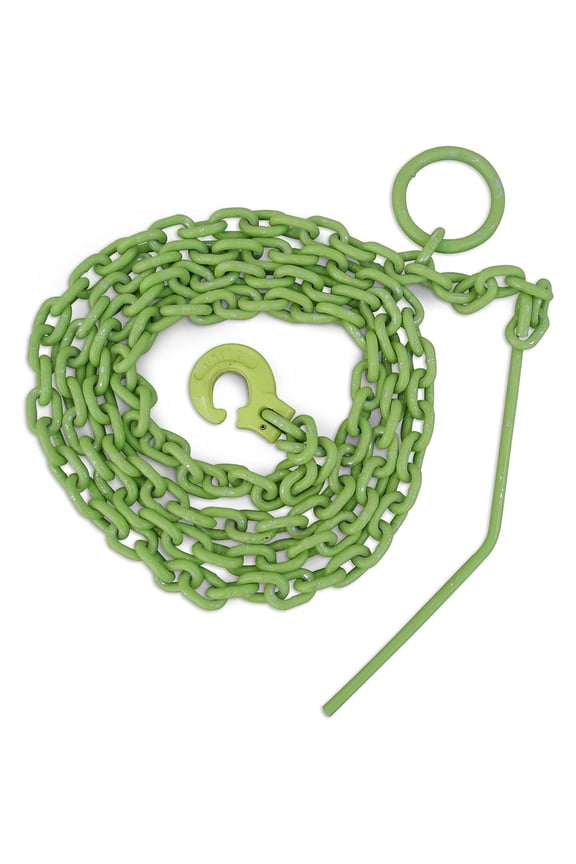 15' Choker Chain w/Probe Stake for ATVs, UTVs, & Lawn Tractors