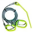 thumbnail image 1 of Timber Tuff 15 Foot ATV UTV Log Choker Cable with Tow Rings & Probe Stake, 1 of 8