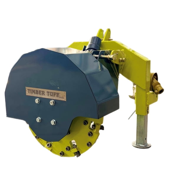 Timber Tuff 3 Point Stump Remover w/ 34 Carbide Teeth & Slip Clutch