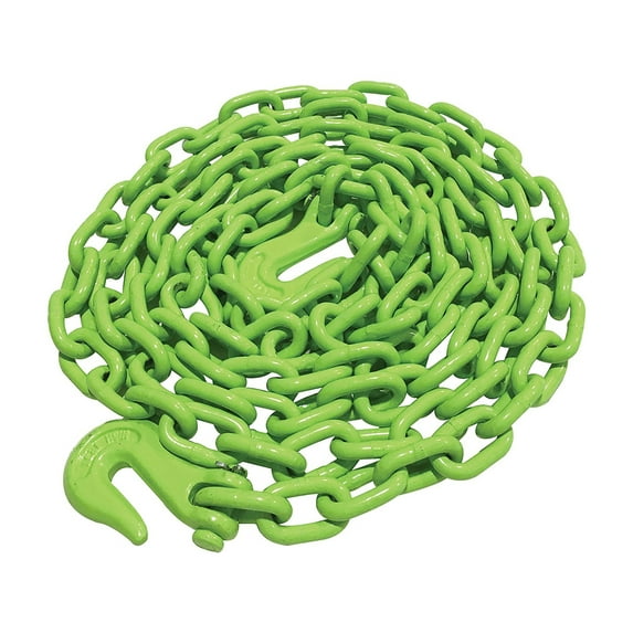 Timber Tuff 5/16 In x 14 Ft Multipurpose Grade 43 Log Chain with Hooks
