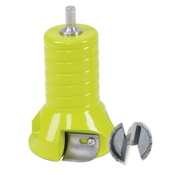 Timber Tuff TMC-02TCFB 2" Aluminum Twin Blade Tenon Cutter w/ Forstner Bit