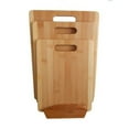 thumbnail image 1 of Timber Valley Bamboo 3-Piece Cutting Board Set with Stand, 1 of 4