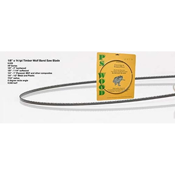 Timber Wolf 99 3/4" x 1/8" Band Saw Blade