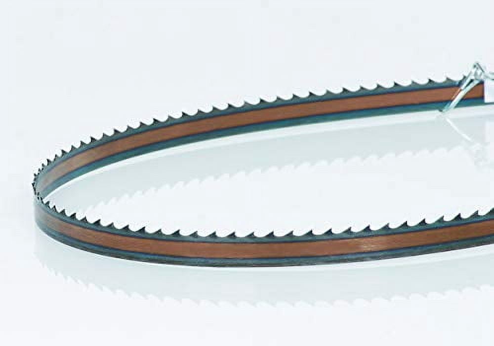 Timber Wolf Bandsaw Blade 82" Length X 1/2" Width X 4 TPI X .025" Thickness - Milled Tooth, Swedish Steel