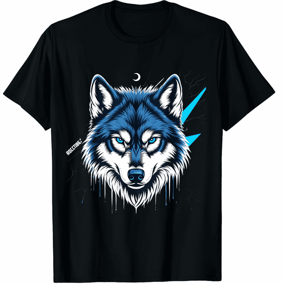 Timber Wolf Face T-Shirt for Men Women