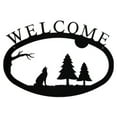 thumbnail image 1 of Timber Wolf Welcom Sign Small, 1 of 2