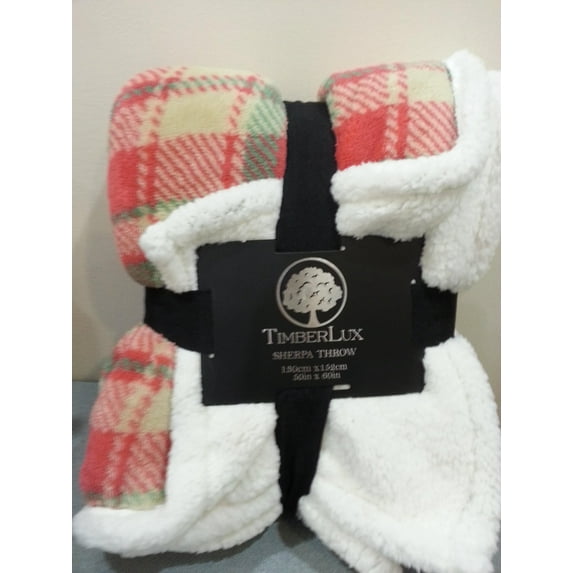 TimberLux Sherpa Throw 50" x 60"