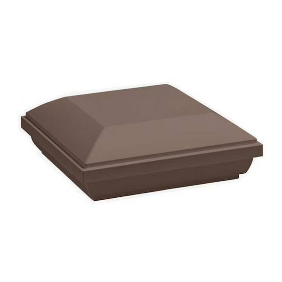 TimberTech RadianceRail Express 4 inch x 4 inch Post Cap, Kona