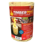 TimberTote Large 12x8 Inch One Log Campfire Camping Cooking Camp Fire Wood Log