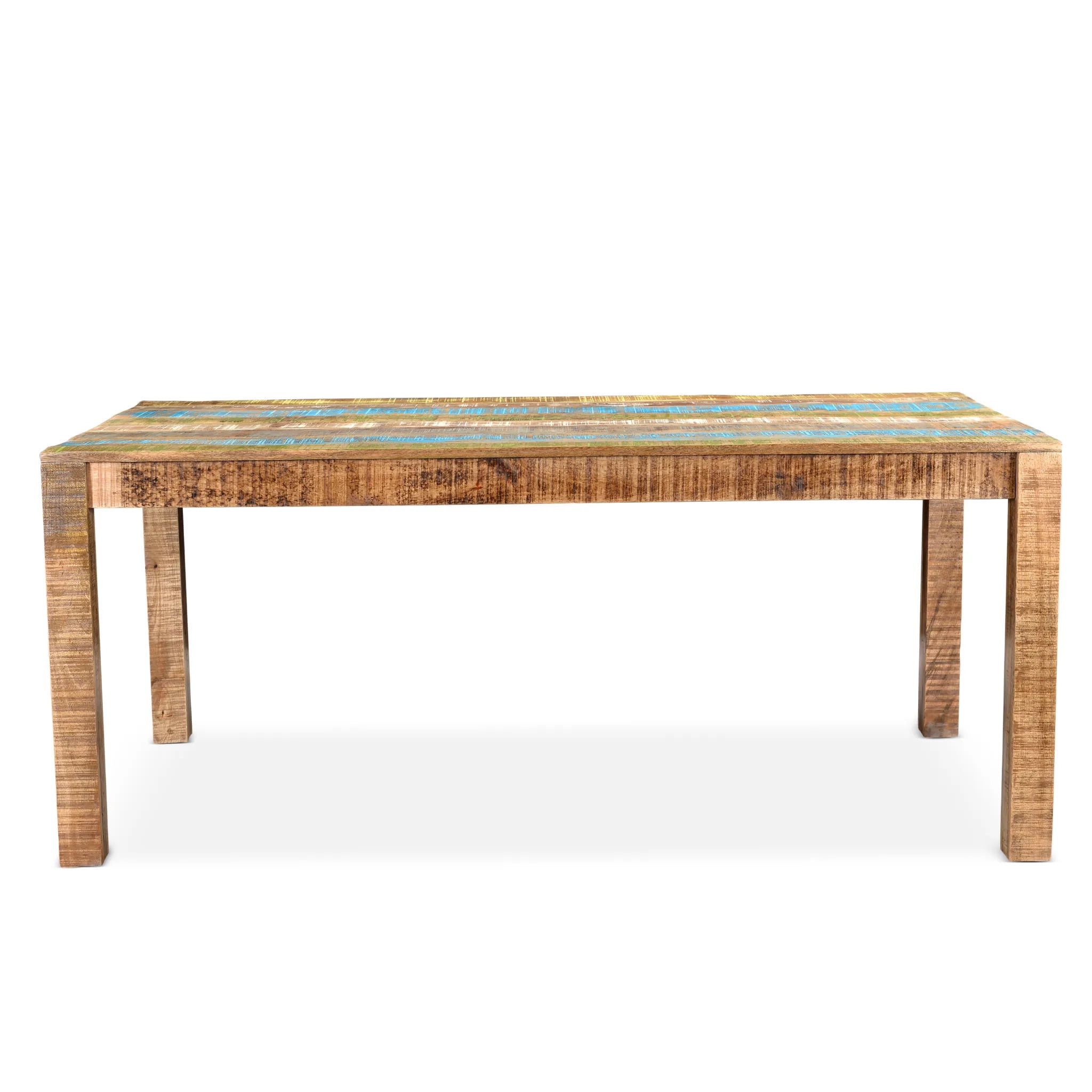 Timbergirl Suman Rustic Multicolor Dining Table - Walmart.com