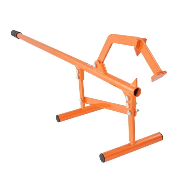 Timberjack 46.5 Inch Heavy Duty Steel Log Lifter Roller with Adjustable Cant Hook for Logs Up to 15 Inch Diameter Logging Tool