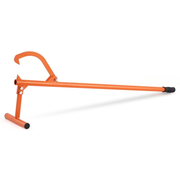 Timberjack, 48 in, Heavy Duty Log Lifter with Metal Handle, Log Roller with Adjustable Cant Hook, Logging Tools Log Jack for Logs Ups to 15" Dia, Timber Jack for Rolling Cutting Lifting Logs