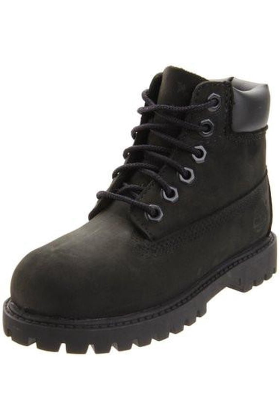 Toddler's Timberland 6 In. Premium Boot Black Nubuck - 9