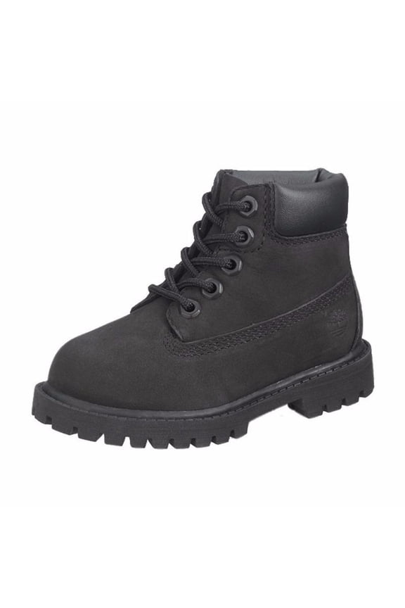 Toddler's Timberland 6 In. Premium Boot Black Nubuck - 10.5