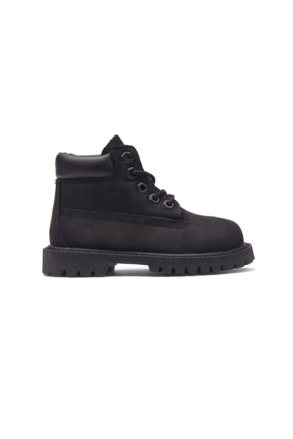 Toddler's Timberland 6 In. Premium Boot Black Nubuck - 12