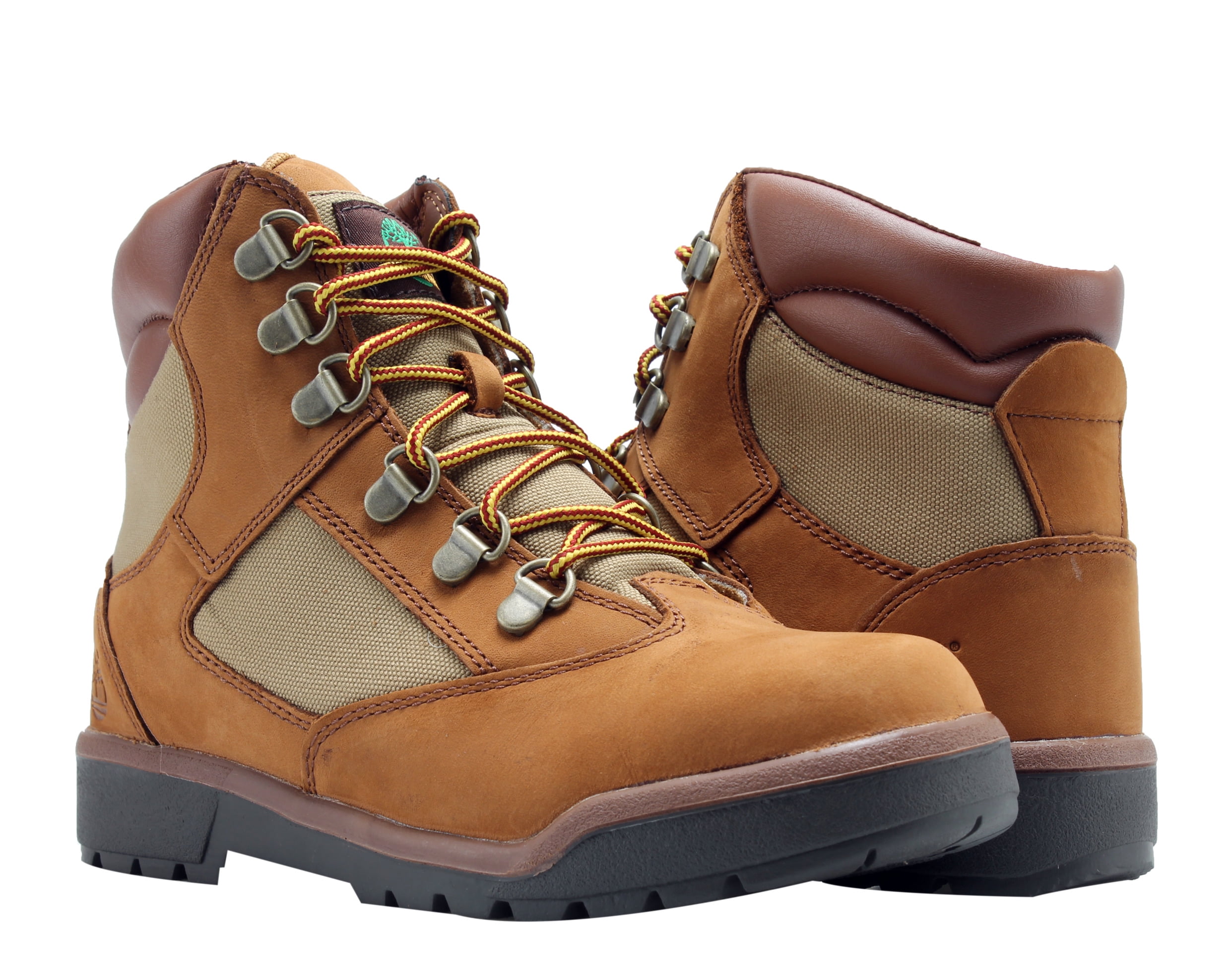 Timberland 6 Inch TB044996 Unisex Kids Brown Leather Running Timberland 6 Inch TB044996 Unisex Kids Brown Leather Running
