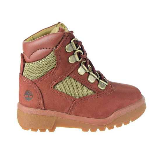 Timberland 6 Inch Field Boot Rust Nubuck TB-0A21RX-V17 Toddler Size 8