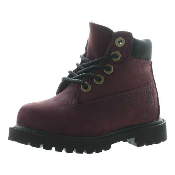 Timberland 6 Inch Premium Infant/Toddler ShoesSize 9, Color: Burgundy Nubuck