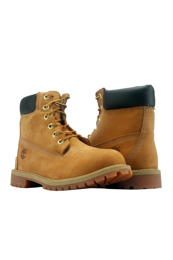 6 Inch Premium Waterproof Boot Youth Boots Wheat Nubuck
