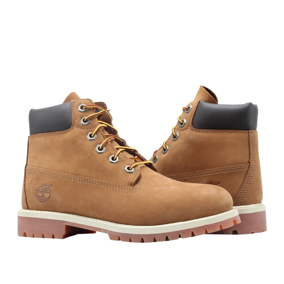 Timberland 6-Inch Premium Waterproof Junior Big Kids Boots Size 6