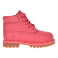 thumbnail image 1 of timberland kids baby girl's 6" premium waterproof boot (toddler/little kid) light cardinal waterbuck boot, 1 of 6