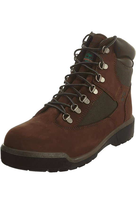 6 Inch Waterproof Field Boot Dark Brown Nubuck TB-0A18AH-D47 Men's Size 9