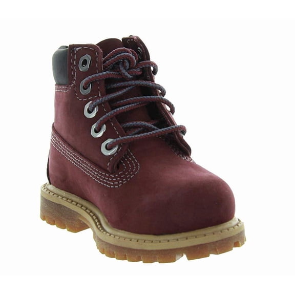 Toddler's Timberland 6 In. Premium Boot Dark Port - 4