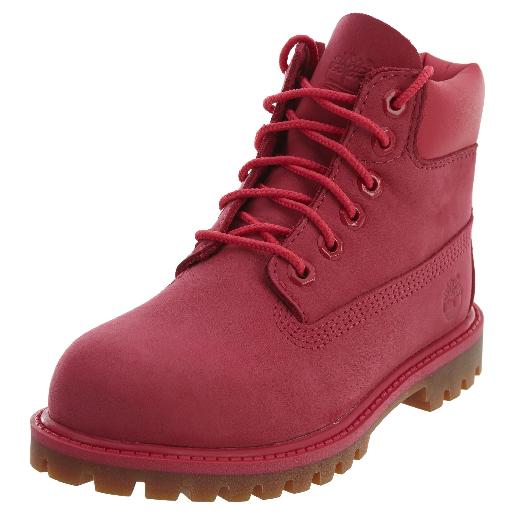 Red timberland boots for toddlers sale