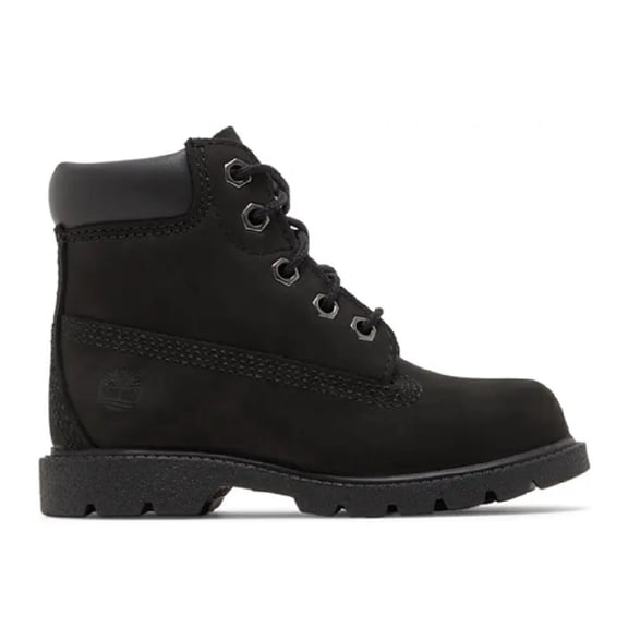 Toddler's Timberland Classic 6 In. Waterproof Boot Black Nubuck (TB010810 001) - 7.5