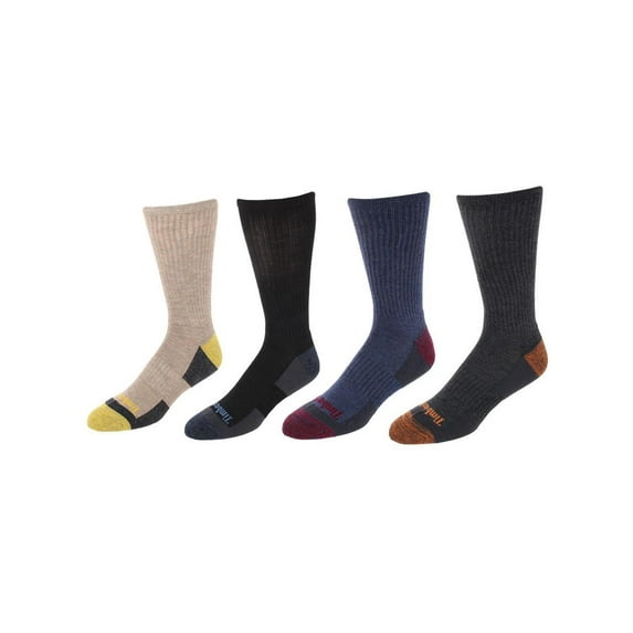 Timberland Castleton Comfort Cushioned Crew Socks (4 Pack) (Men)