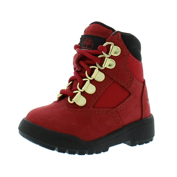 Timberland Field 6 In L/F Infant/Toddler Shoes Size 6, Color: Dark Red Nubuck