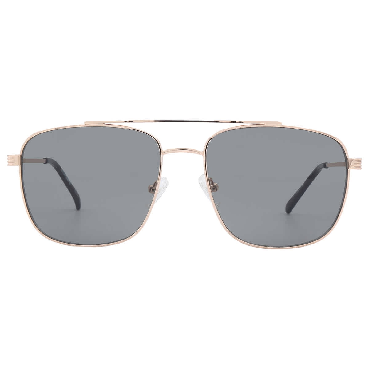Timberland UV Protection Men's Rectangle Aviator Fashion Sunglasses, Gold
