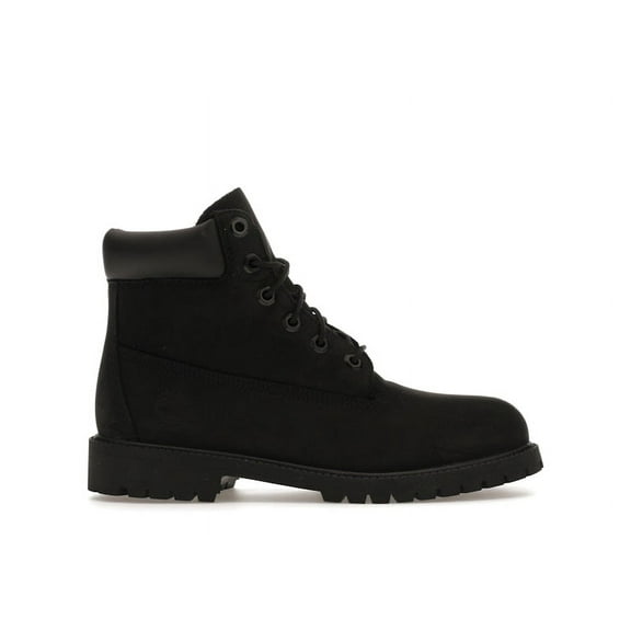 Timberland Kid's 6" Premium Boot Black Nubuck, from StockX