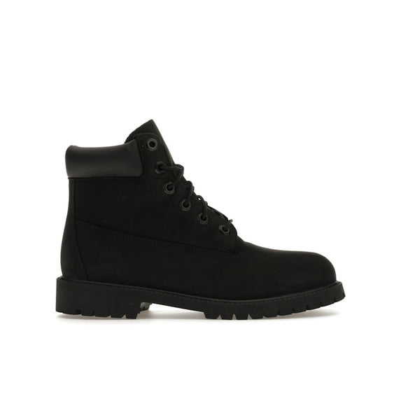 Timberland Kid's 6" Premium Boot Black Nubuck, from StockX