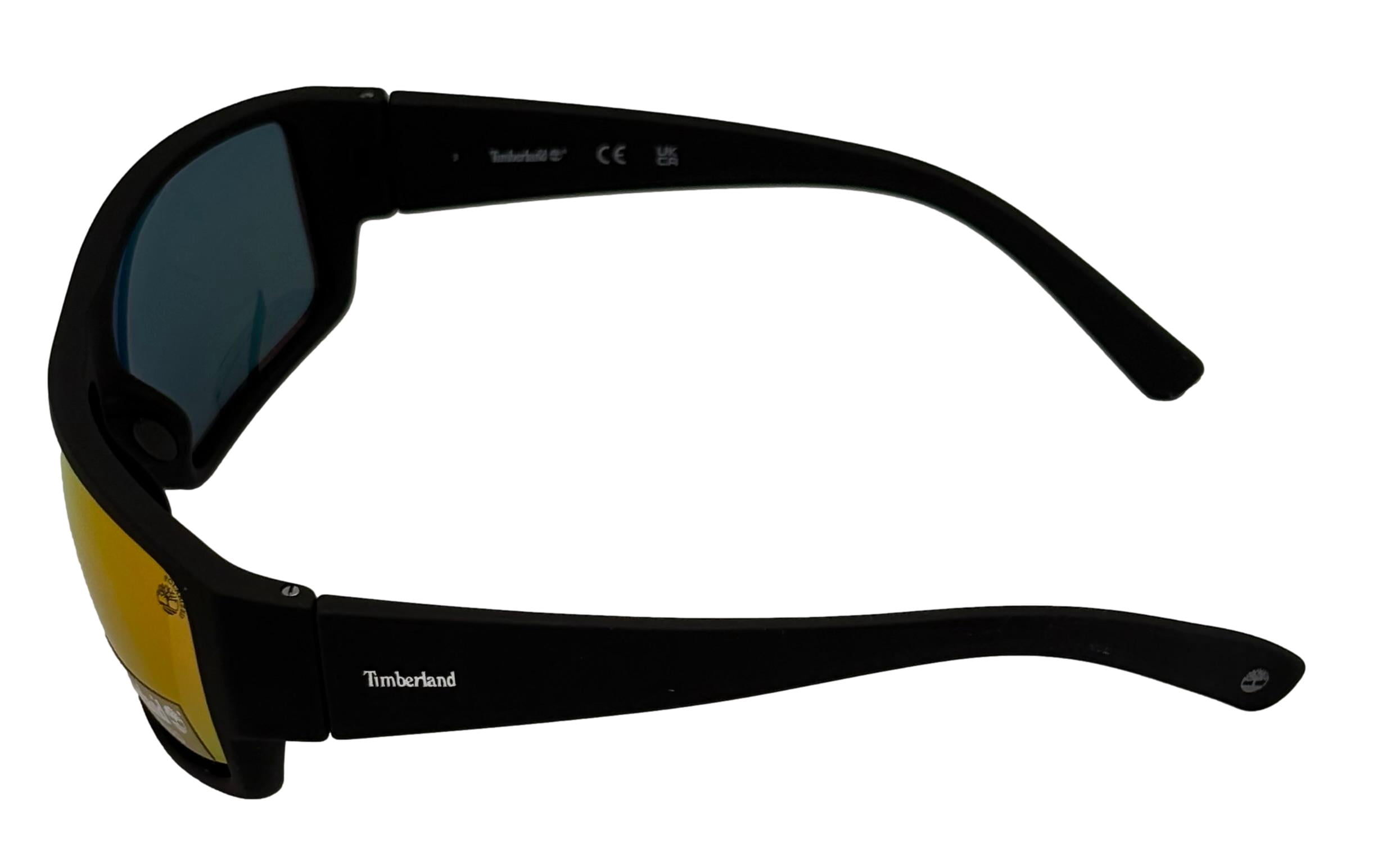 Timberland Matte Blue Mens Plastic Rectangle Sunglass Polarized Lens TB7261. 20D