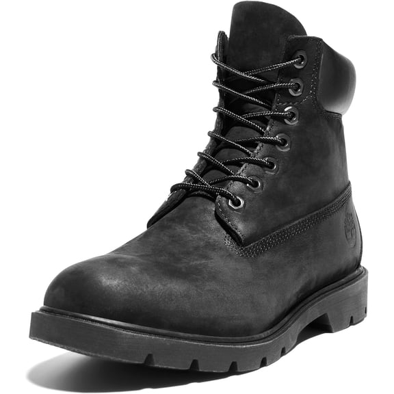 Timberland Men's 6 Inch Basic Waterproof Boots with Padded Collar, Wheat, 9