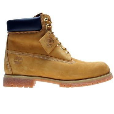 Timberland Men's 6 Inch Premium Boot Leather Wheat Yellow Ankle-High Leather Boot - 8M
