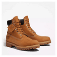 thumbnail image 1 of Timberland Men's 6 Inch Premium Waterproof Boots Wheat Nubuck Size-8.5, 1 of 2