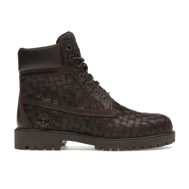 Timberland Premium Boots Size 5M Black Brown Leather Winter Work A18AW Premium 6 Ich Lace Waterproof Boots – WOODstack main image 4