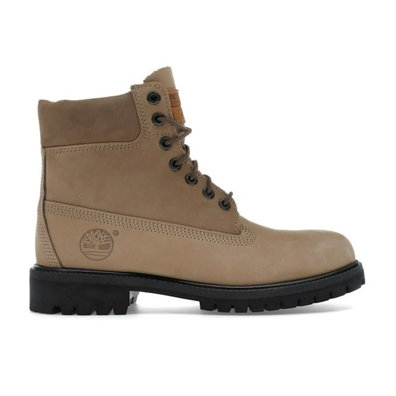 Timberland Men's 6" Premium Waterproof Hiking Boot Beige Nubuck, from StockX