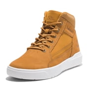 Timberland Mens Casual Shoes Allston Fashion Mid Lace Up Sneakers Leather Upper Eva Midsole Insulated Lining Rubber Outsole Breathable Lightweight