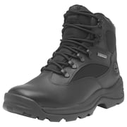 Timberland Chocorua Waterproof Mid Hiking Boots for Men Durable Leather Mesh Seam-Sealed Cushioned Midsole Rubber Lug Outsole Lace-Up Ankle Boot