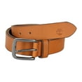 thumbnail image 1 of Timberland Men's Classic Jean Leather Belt Wheat, 1 of 2